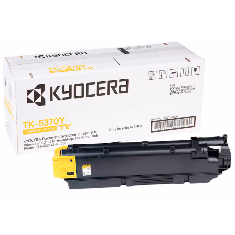 Kyocera TK-5370Y Original Toner Gelb für ECOSYS PA3500cx, MA3500cix, MA3500cifx