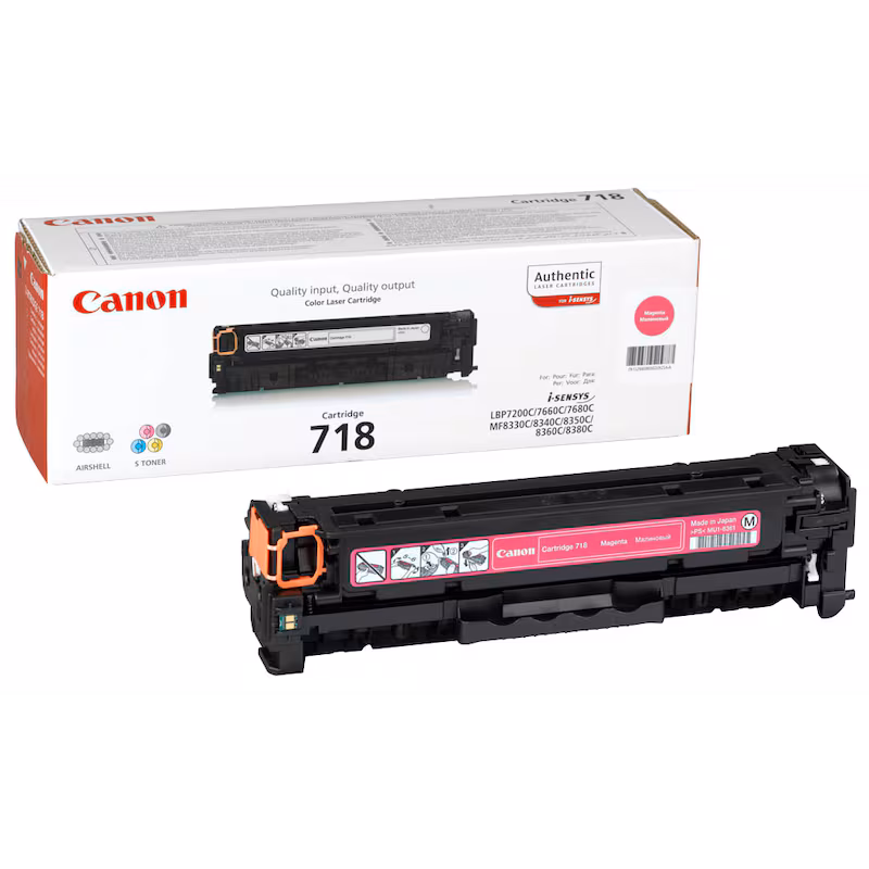 Original Toner für Canon 718 Magenta