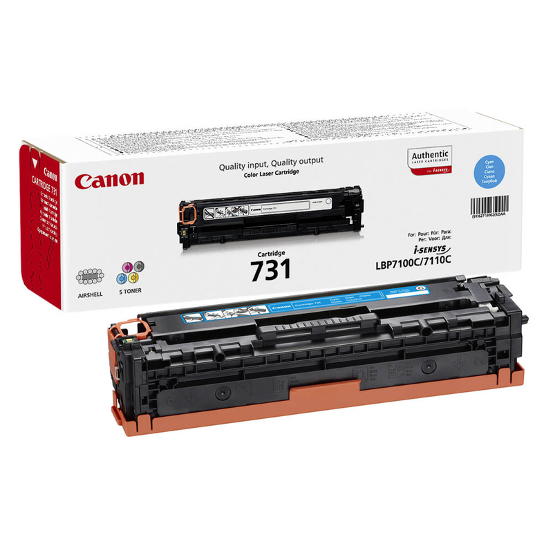 Original Toner für Canon 731 Cyan