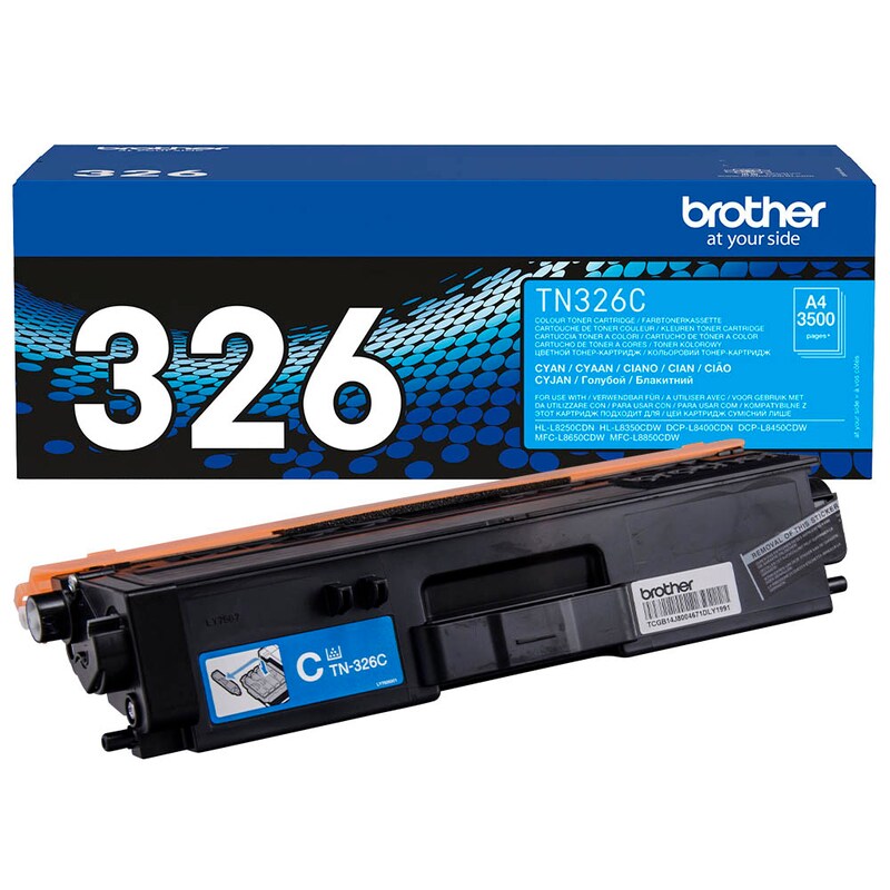 Brother TN-326 Cyan Toner