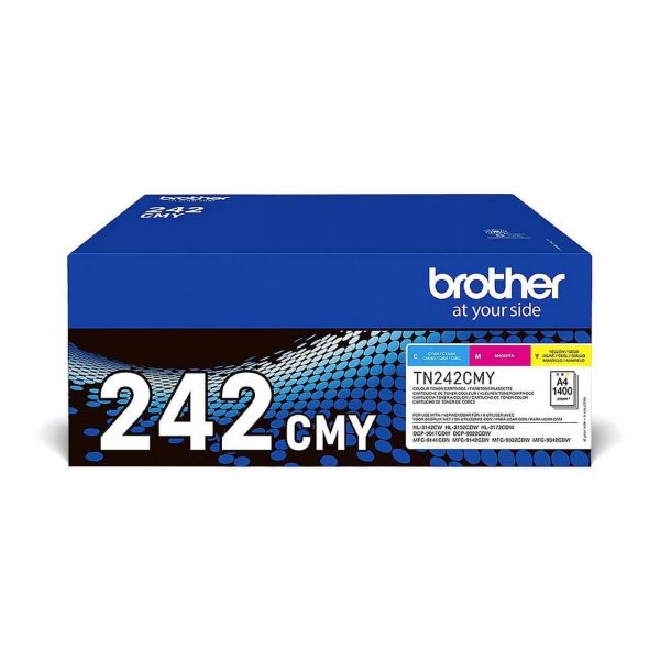 Brother TN-242 CMY Value Pack Multipack
