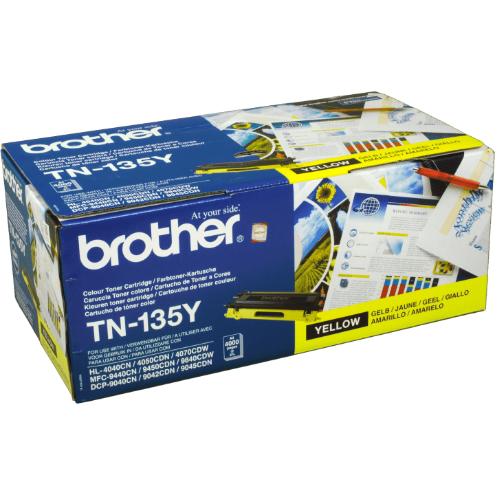 Brother TN-135 Yellow Toner