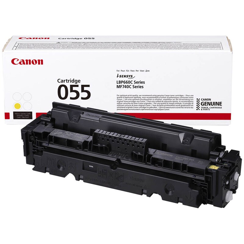 Original Toner für Canon 055 Yellow