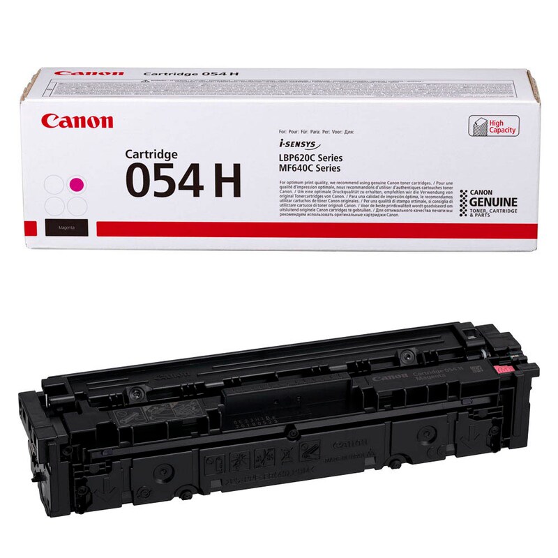 Original Toner für Canon 054H Magenta