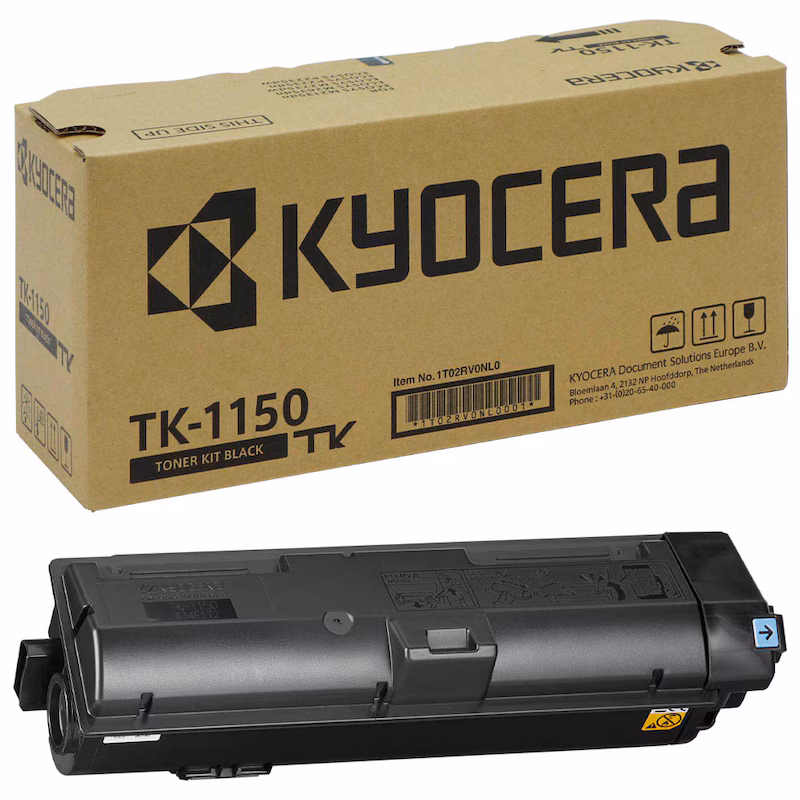 Kyocera TK-1150 Toner Schwarz Original, 3.000 Seiten – für ECOSYS M2135dn, M2635dn, P2235dn