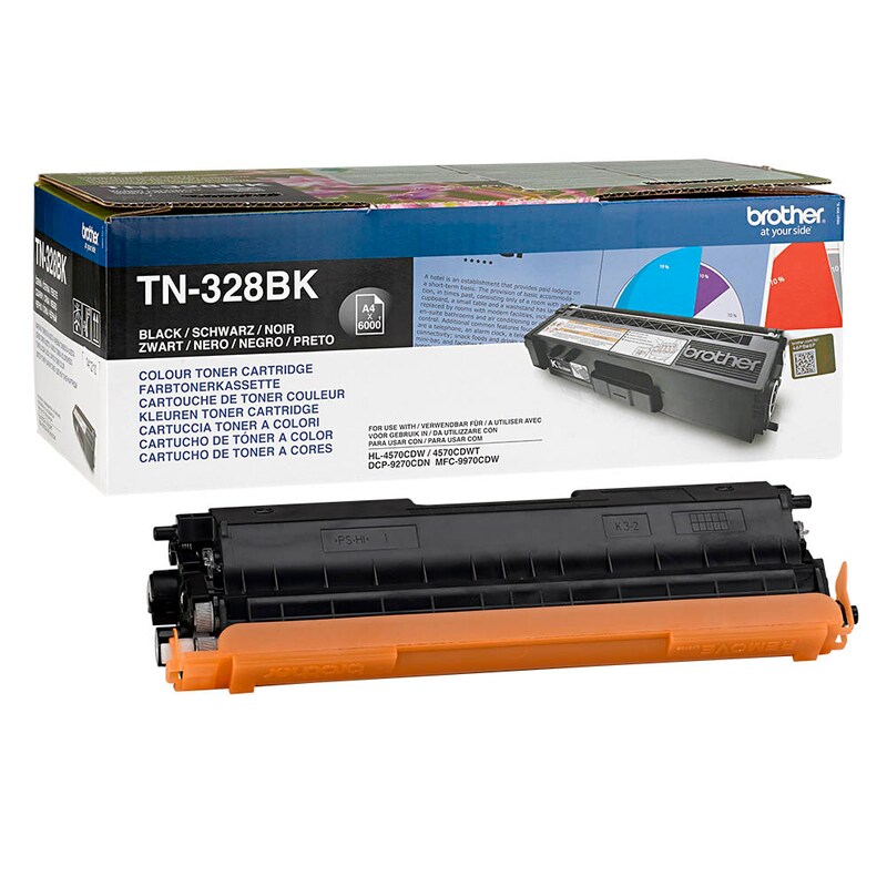 Brother TN-328 Schwarz Toner
