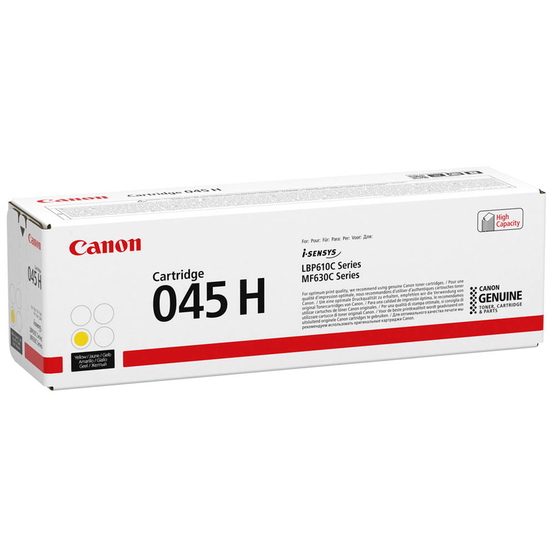 Original Toner für Canon 045H Yellow