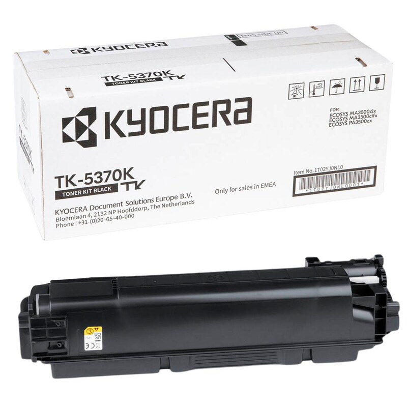 Kyocera TK-5370K Original Toner Schwarz für ECOSYS PA3500cx, MA3500cix, MA3500cifx